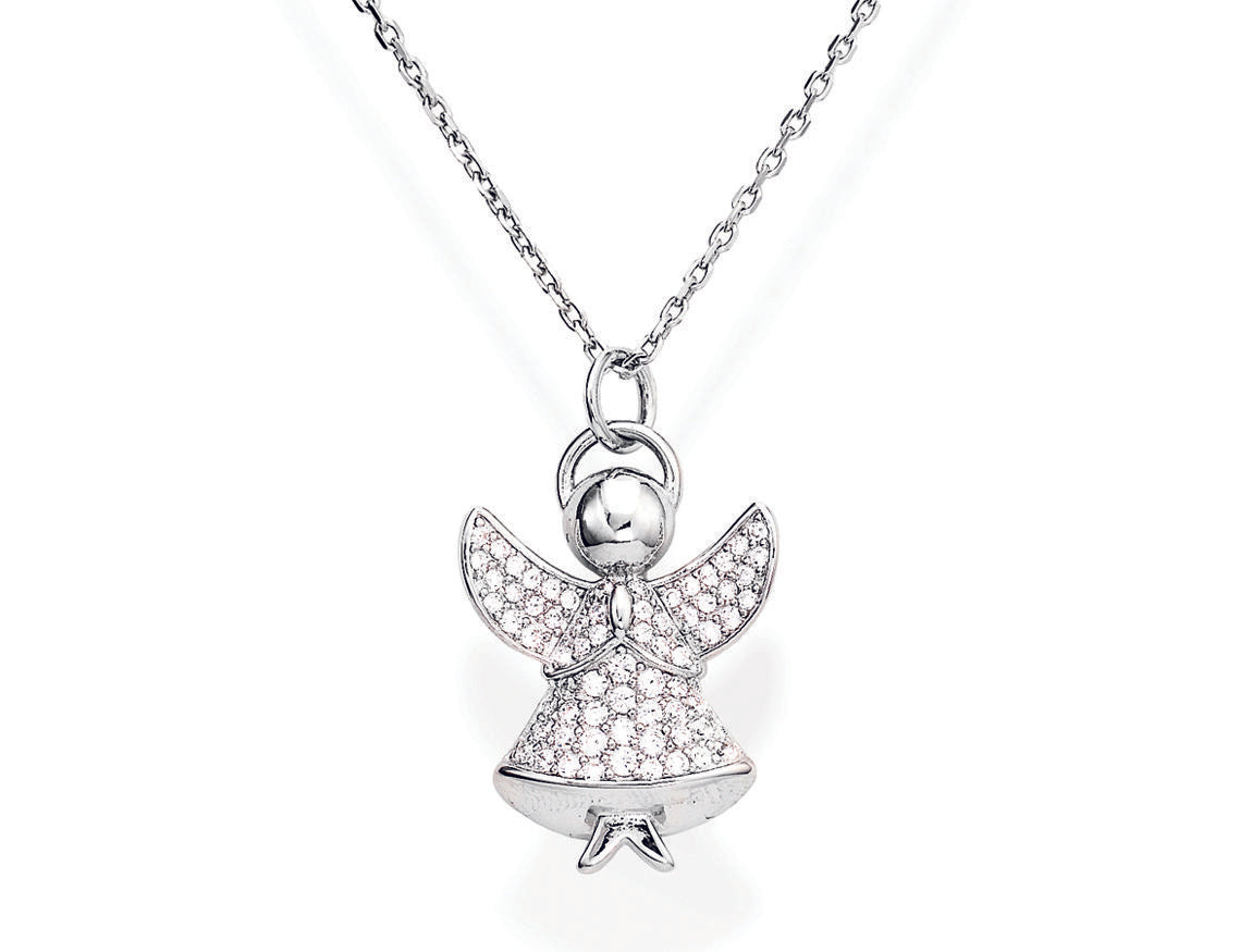 Collana in AG925  e zirconi bianchi (Lungh. 41+4cm) Default Title