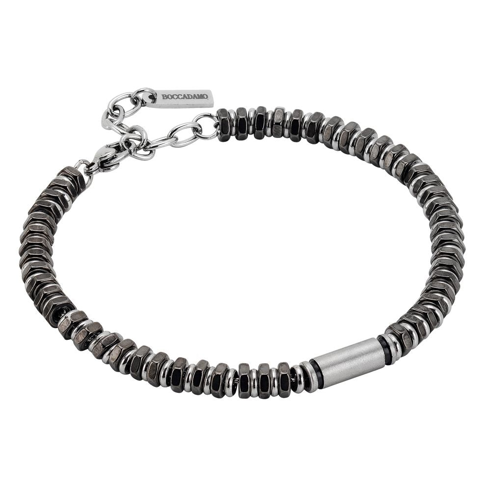 Bracciale con ematite galvanizzata nera Default Title