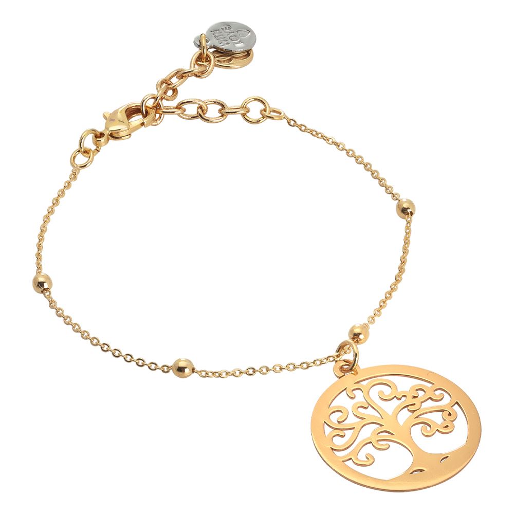 Bracciale albero della vita dorato Default Title
