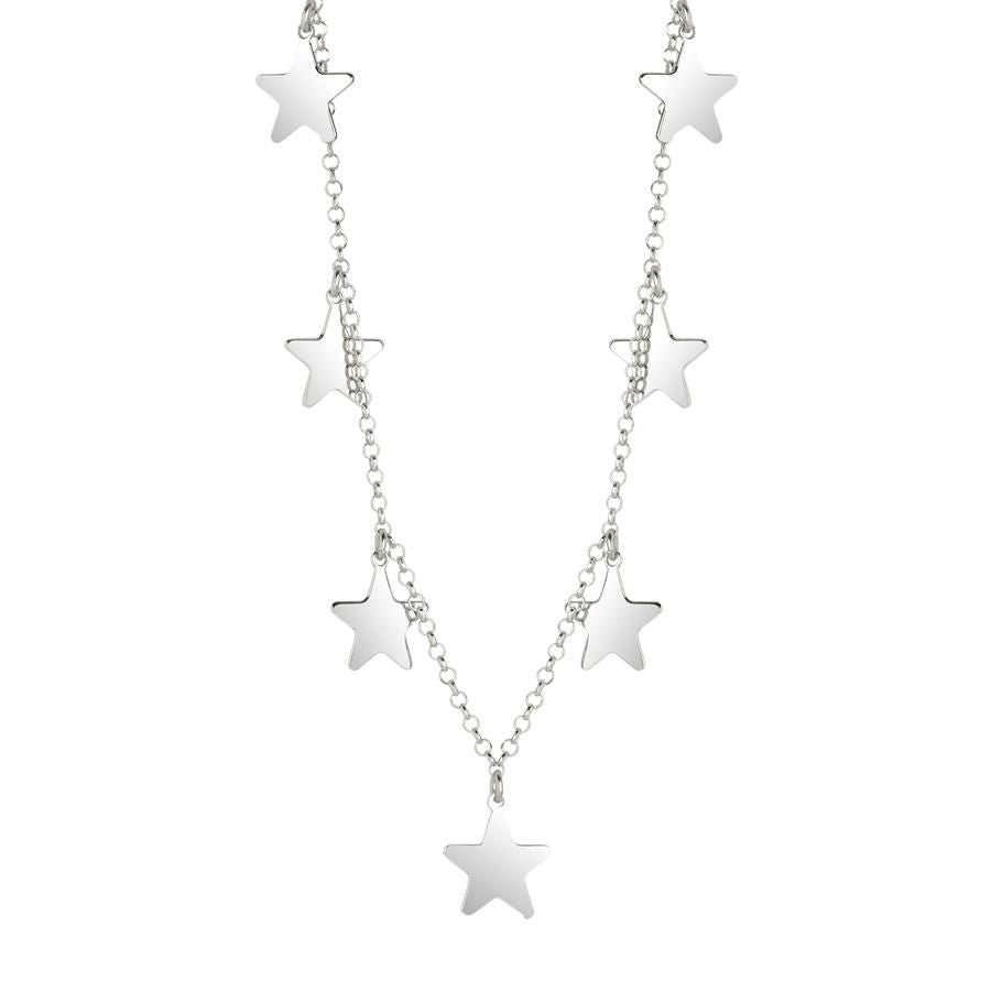 Collana con stelle pendenti lucide Default Title