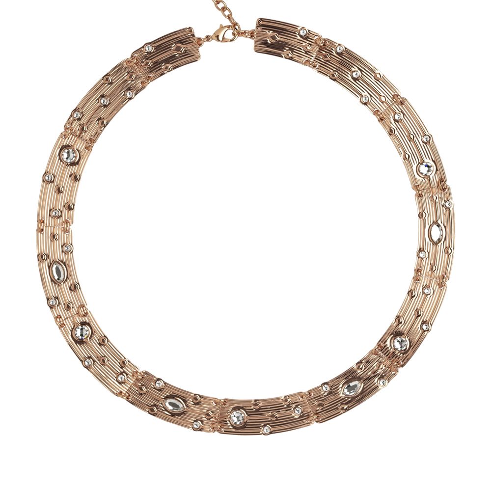 Collana semirigida con Swarovski crystal Default Title