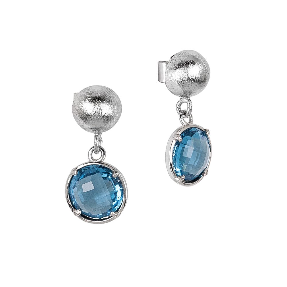 Orecchini con cristalli sky Default Title