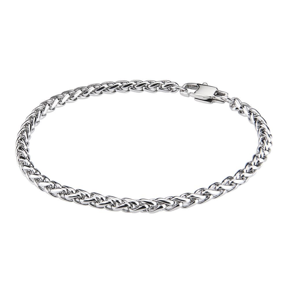 Bracciale small doppia maglia intrecciata Default Title