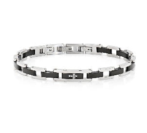 Bracciale in acciaio 316L - ACBR7372BNBZ
