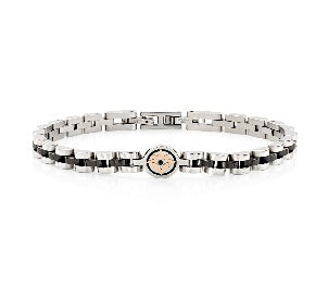 Bracciale in acciaio 316L - ACBR7399BNRNZ
