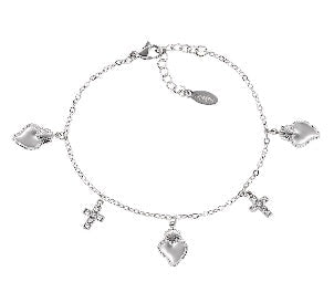 Bracciale in acciaio 316L - ACBR818392B