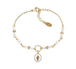 Bracciale in acciaio 316L - ACBR818404G