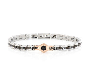 Bracciale in acciaio 316L - ACBRB7398BNRNZ
