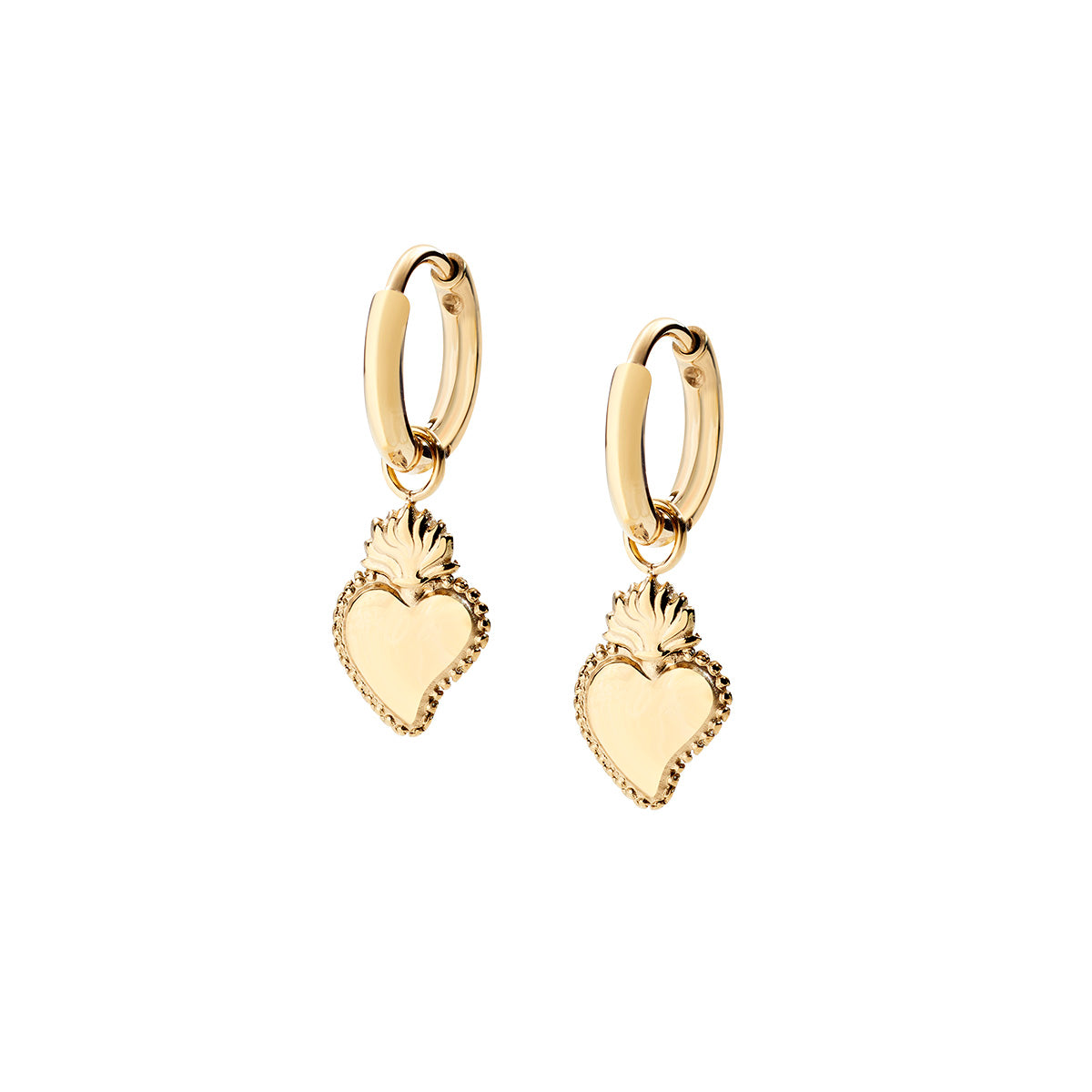 Orecchini in Acciaio - Oro (mod. ACE818368G)