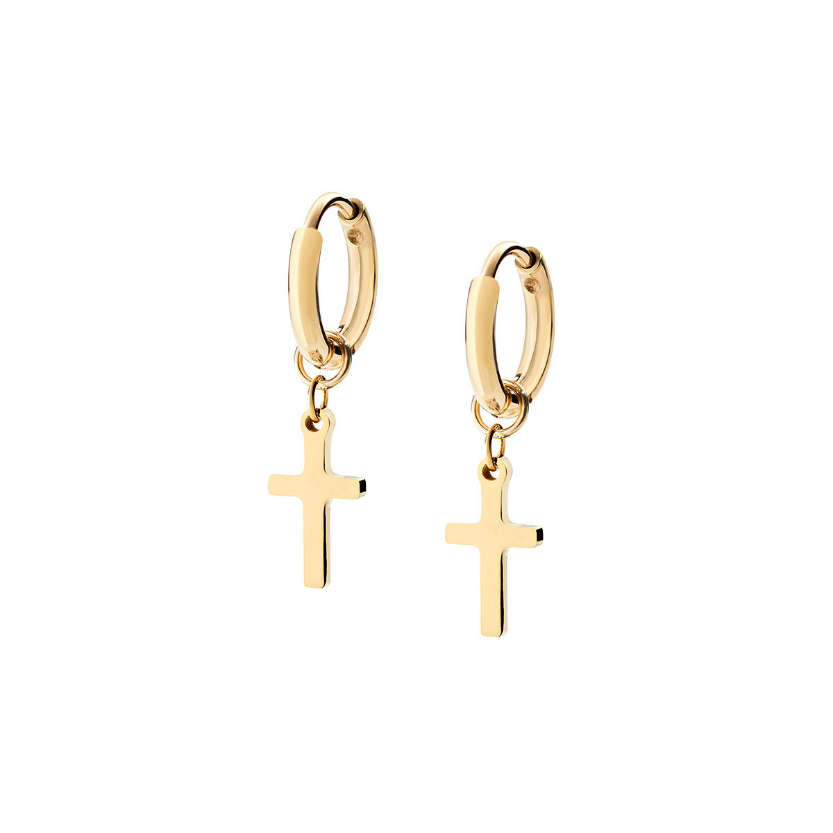 Orecchini in Acciaio - Oro (mod. ACE818372G)