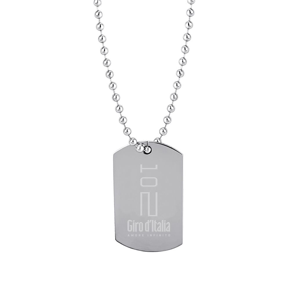Collana con piastrina celebrativa 102esima edizione Giro d'Italia Default Title