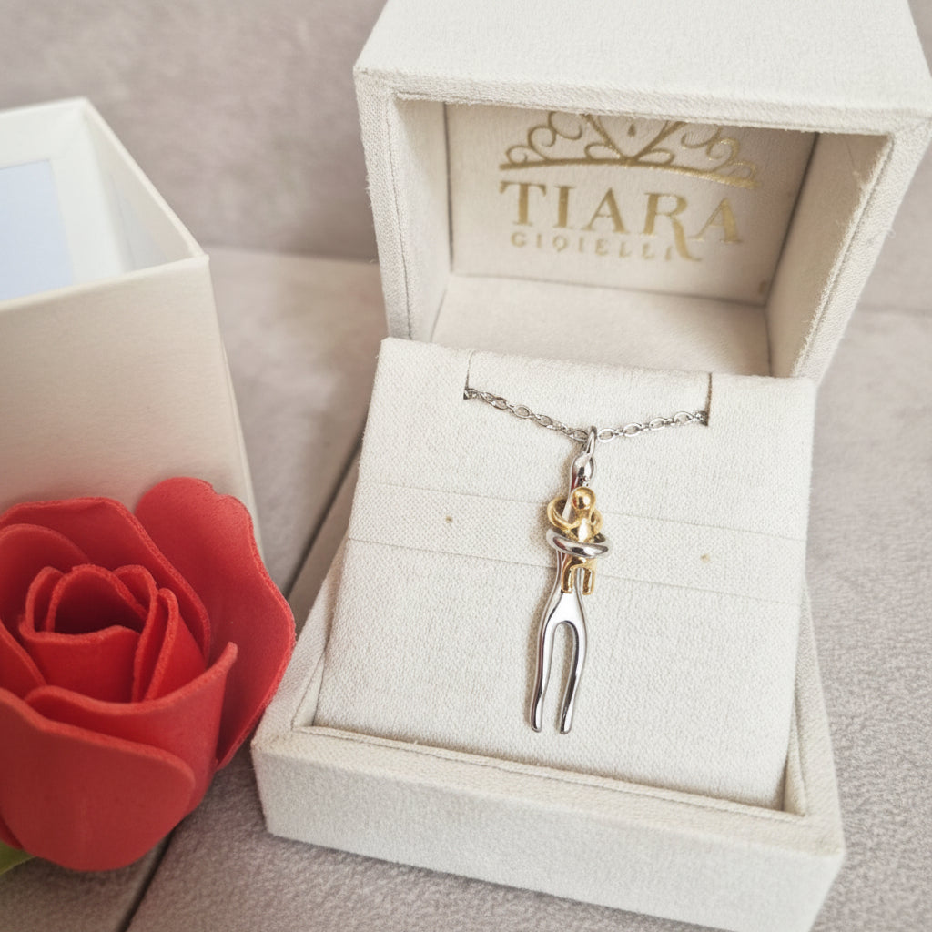 Collana Abbraccio Mamma Figlio/a