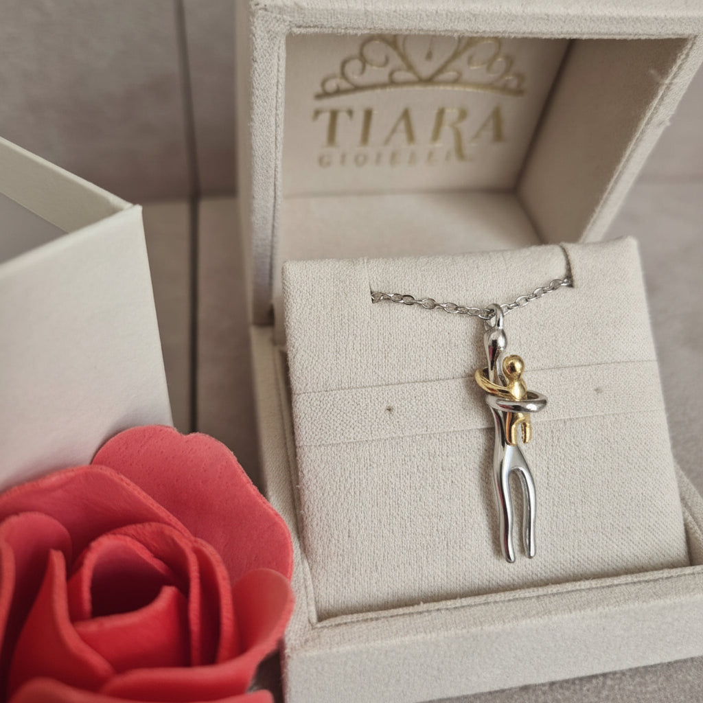 Collana Abbraccio Mamma Figlio/a