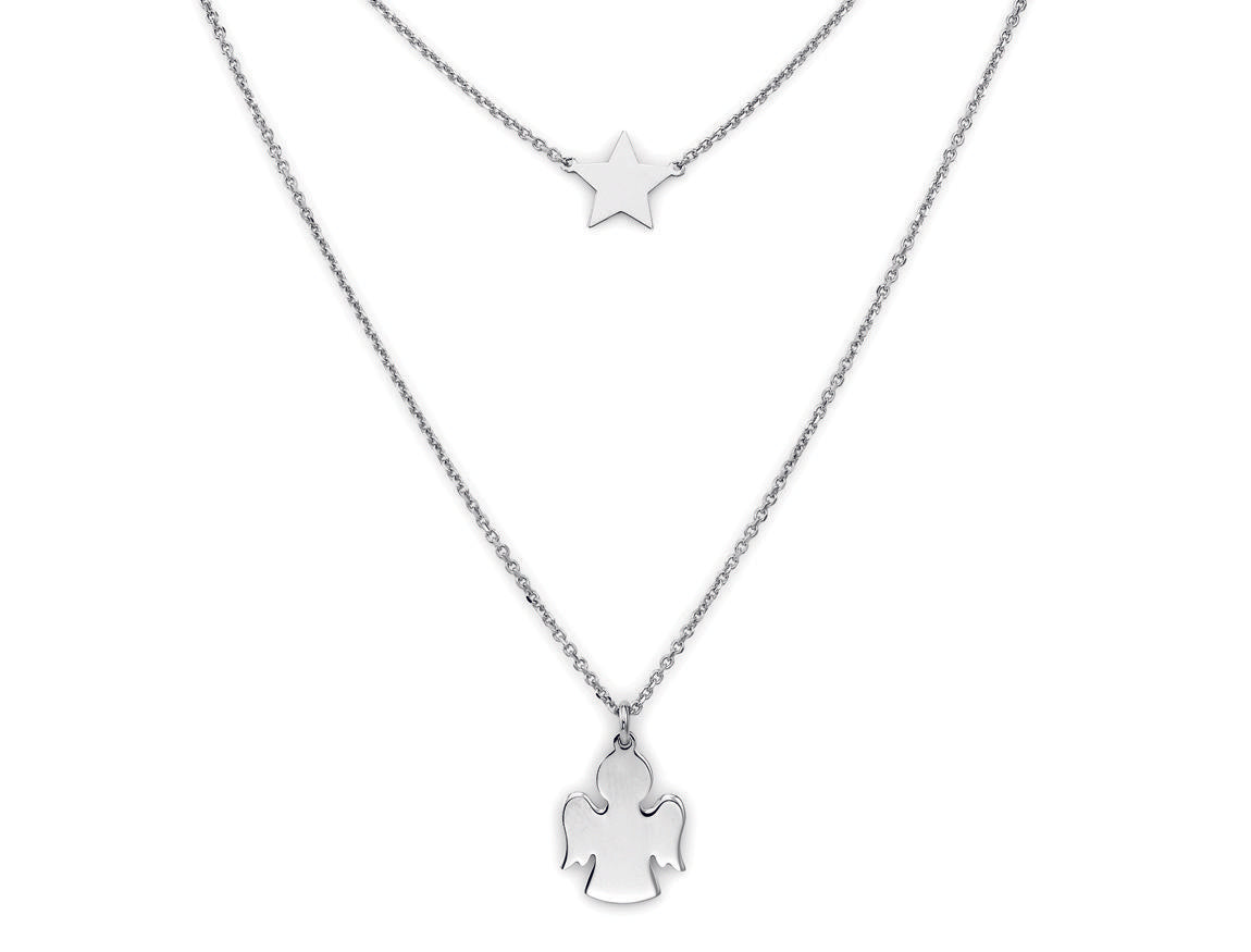Collana in AG925   (Lung.40+4 -charms ø 1cm) Default Title
