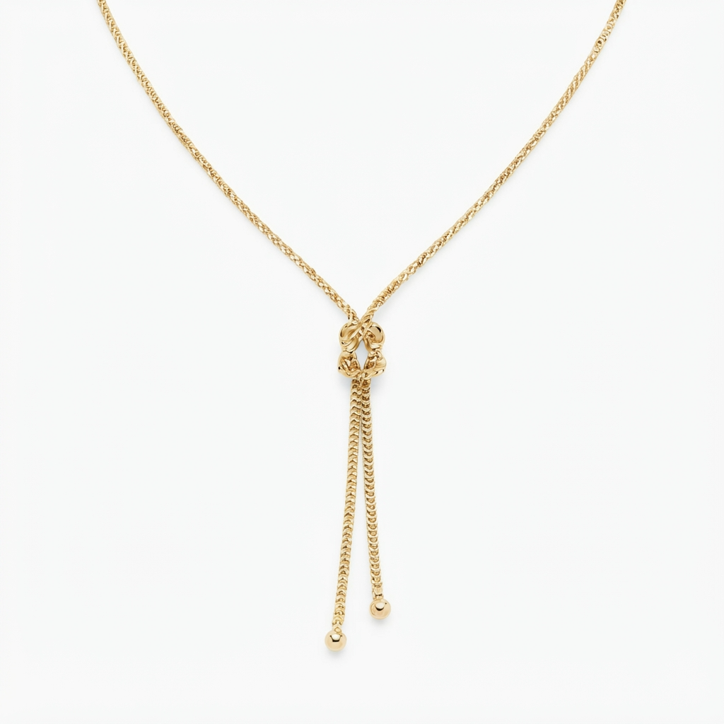 Collana in Argento 925 - Oro - Lungh. 40 + 5 cm