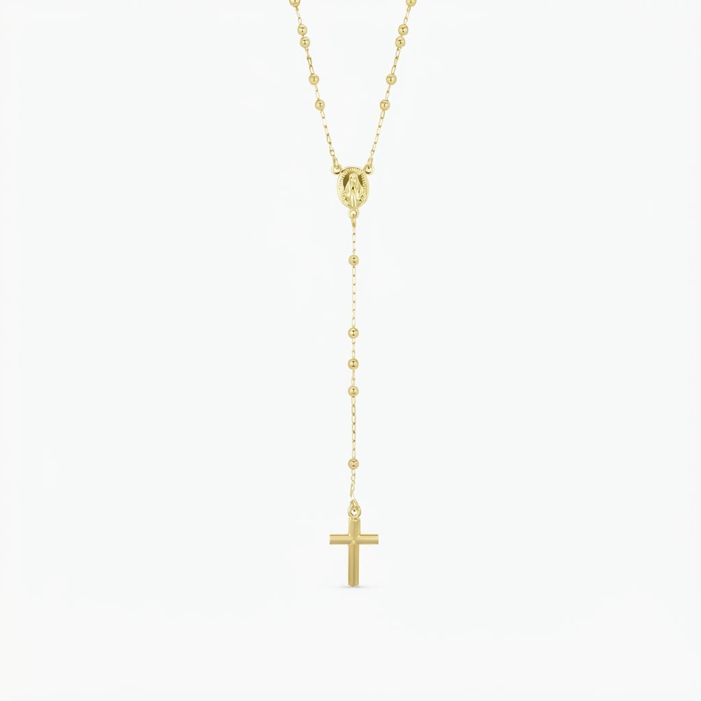 Collana in Argento 925 - Oro - Lungh. 48 + 2 cm