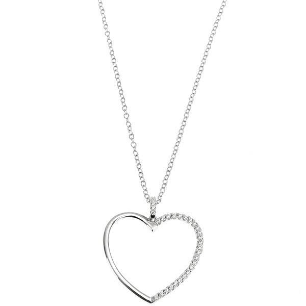 Collana con pendente a cuore Default Title