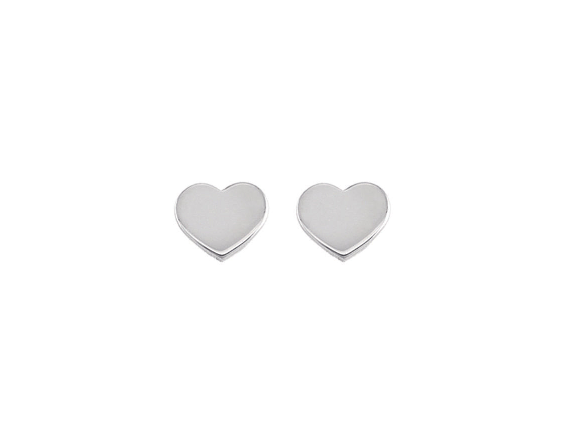 Orecchini a lobo Cuore AG925 Default Title