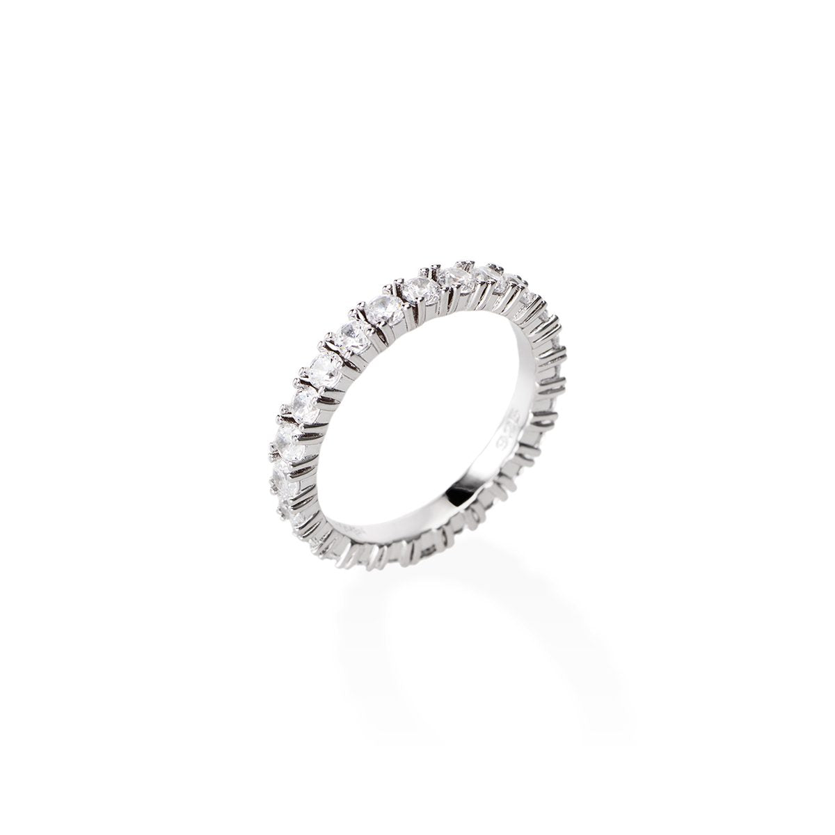 Anello in AG925 e zirconi bianchi
(Mis. Pari dalla 10 alla 20) Default Title