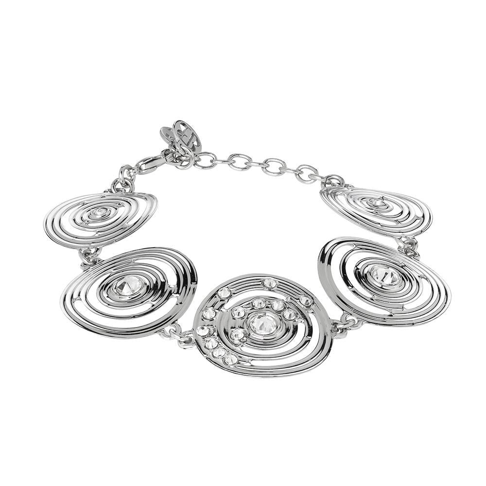 Bracciale semirigido con decoro di ispirazione Maya e Swarovski Default Title