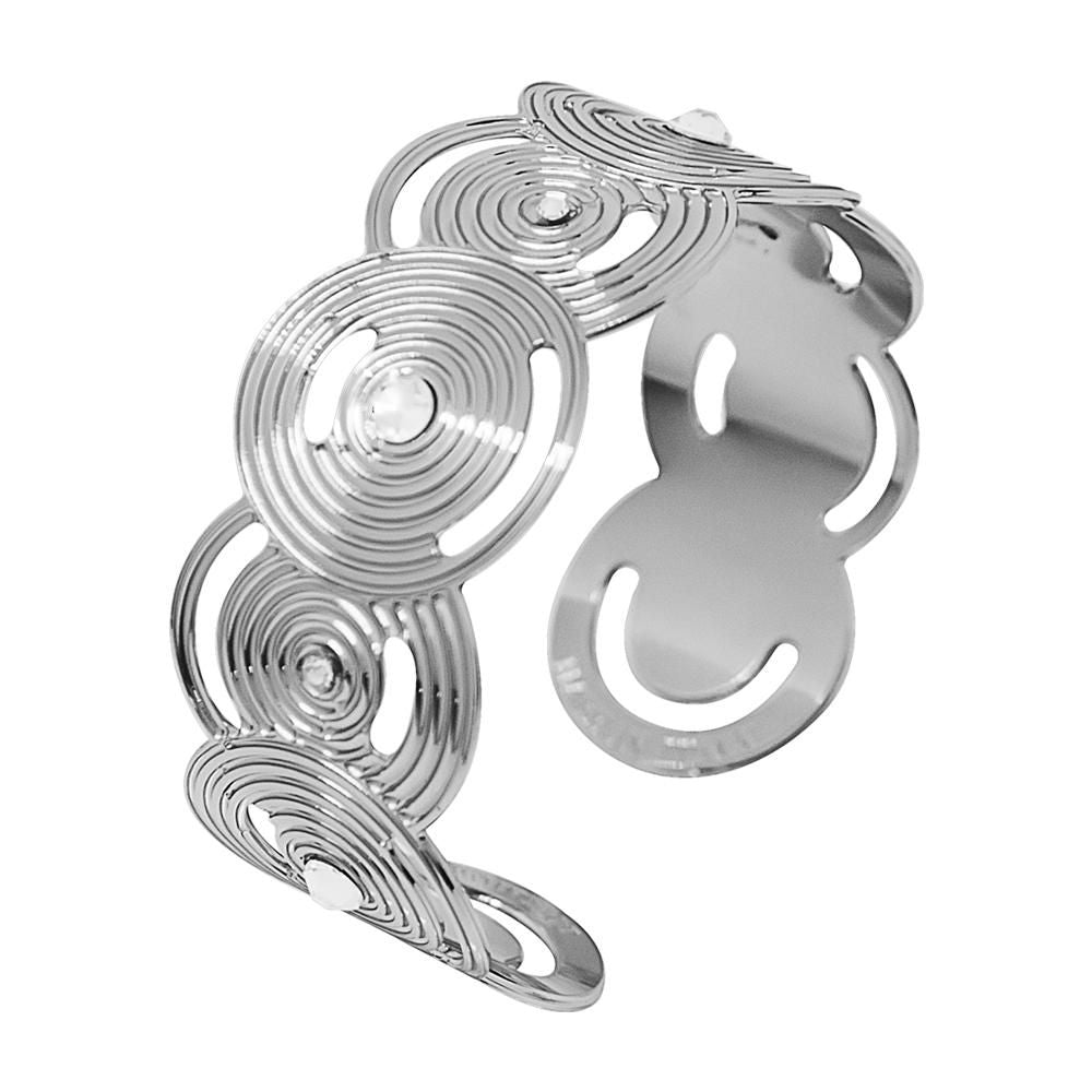 Bracciale rigido a fascia con decori di ispirazione Maya e Swarovski Default Title