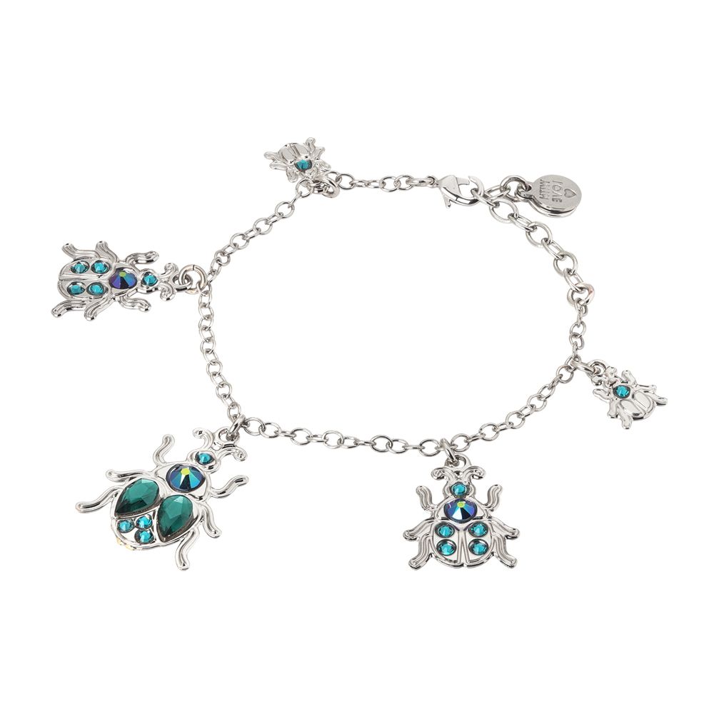Bracciale con charms a forma di scarabeo Default Title
