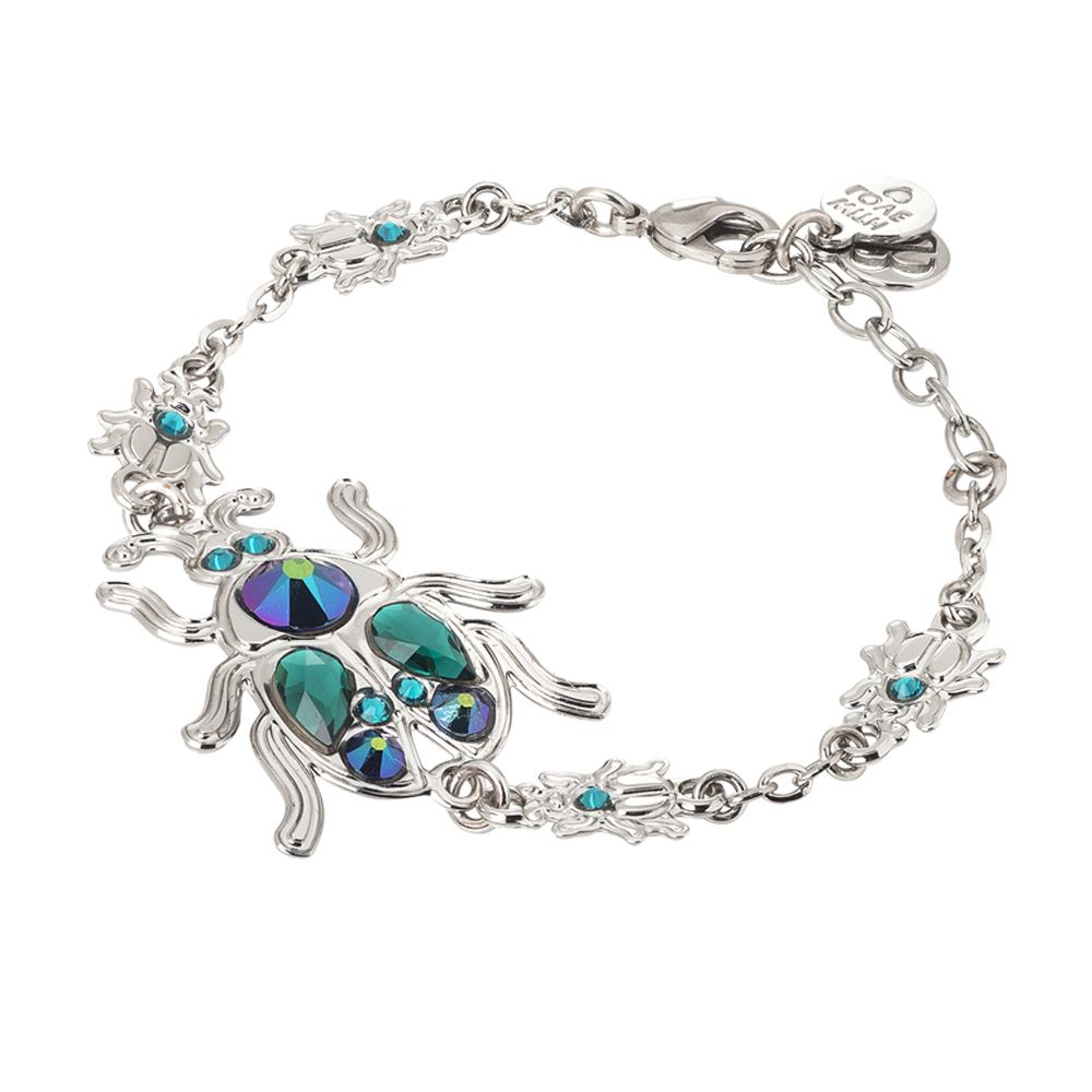 Bracciale con scarabeo centrale e di diverse dimensioni Default Title