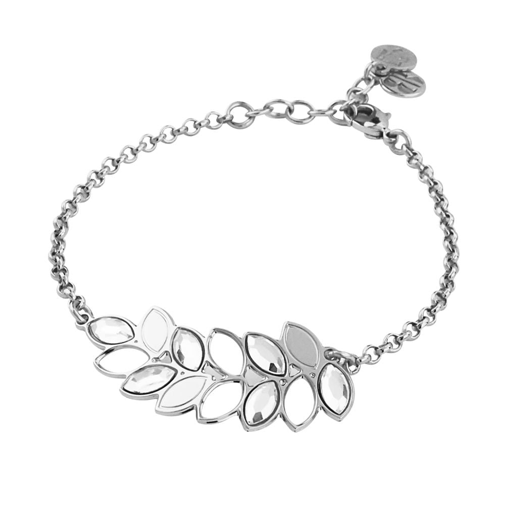 Bracciale con centrale a spighe di grano e Swarovski Default Title
