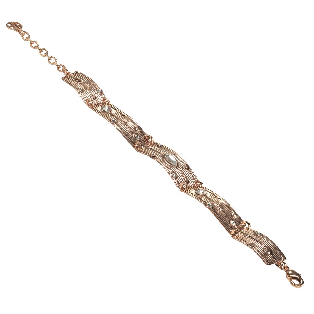 Bracciale semirgido con Swarovski crystal Default Title