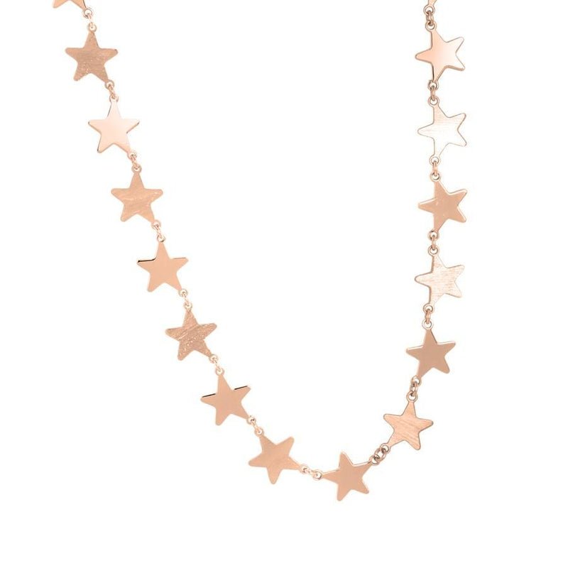 Collana rosata con stelle Default Title