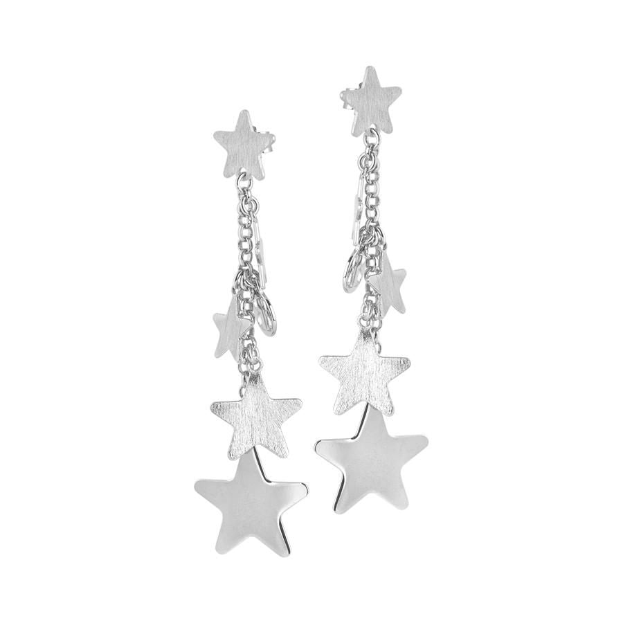 Orecchini pendenti con ciuffetto di stelle degradè Default Title
