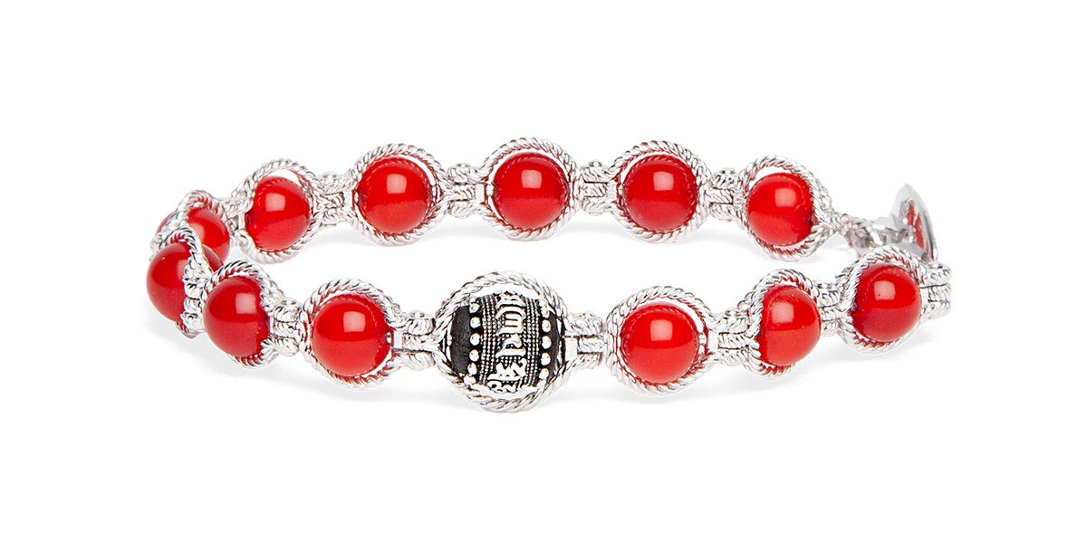 BHS925-124 Agata Rosso Passione